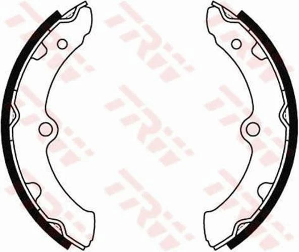 TRW GS8464 Juego de zapatas de frenos 260mm para TOYOTA DYNA 150 Caja/Chasis - Imagen 3 de 4