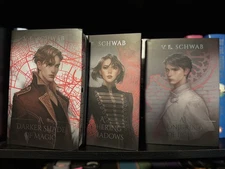V.E. Schwab Shades of Magic Owlcrate Signed Special Edition Set