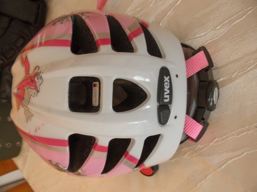 uvex kid 1 Casco Bicicleta Infantil Unicornio Poco Uso - Imagen 2 de 6