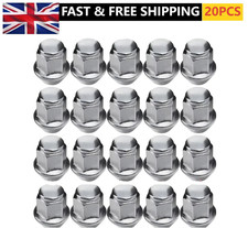 20PCS Silver Ford Alloy wheel nuts fit Kuga Mondeo C-Max M12 x 1.5 19mm Bolt Lug