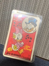 Vintage French Disney Card Game