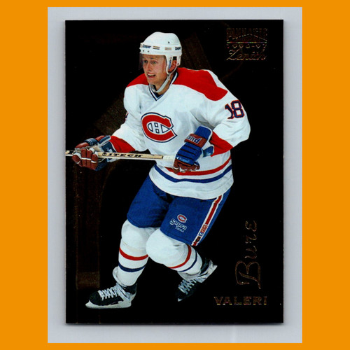 1996 Zenith Valeri Bure [Artist's Proof] #9 card