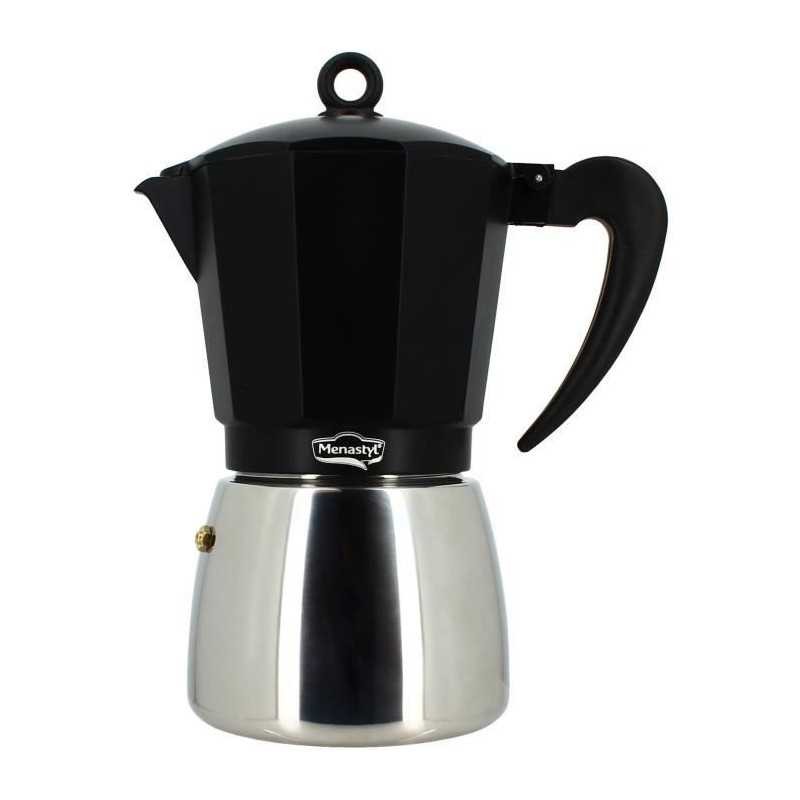 Cafetière italienne en aluminium MENASTYL l'art du café traditionnel
