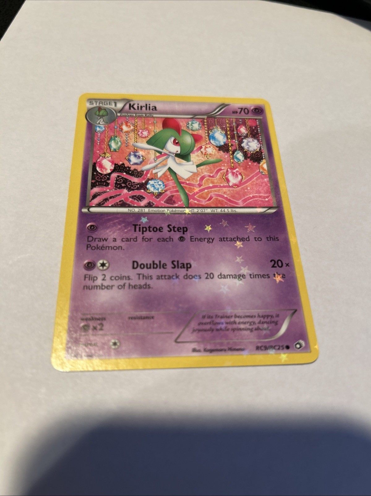 Kirlia RC9/RC25 Legendary Treasures: Radiant Collection Holo 2-17