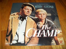 THE CHAMP Laserdisc LD BRAND NEW SEALED VERY RARE WALLACE BEERY JACKIE COOPER 