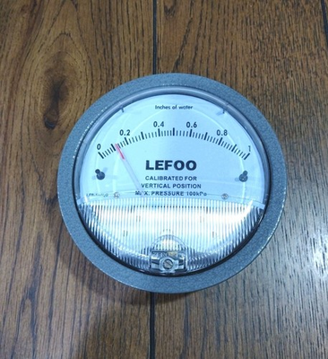 #ad LEFOO LFB 1in H2O Water Differential Pressure Gauge Service Air NEW $33.14