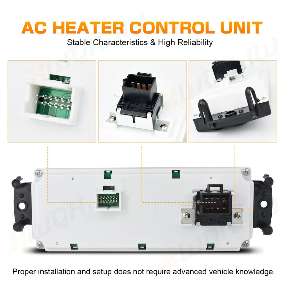 Módulo de controle climático CA aquecedor 599-266 para 2002 Chevrolet Avalanche 1500 - Imagem 4 de 4
