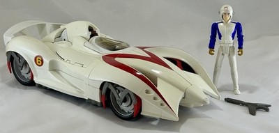 SPEED RACER MOVIE MACH 6 BATTLE MORPH HOT WHEELS MATTEL 1:14 RARE 2008 WORKING