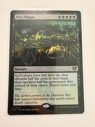Pox Plague (94) Foil Secrets of Strixhaven Magic: The Gathering