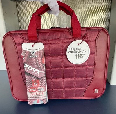 Port Designs Berlin II weinrote Laptop Schutz-Tasche für 10  bis 12,5 