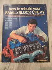 Vintage How To Rebuild Your Small Block Chevy By David Vizard 1978