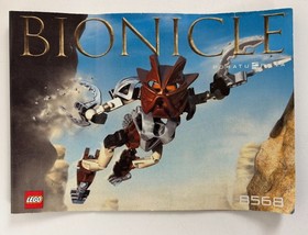 Lego Bionicle 8568 Pohatu Nuva - complete with instructions and cannister