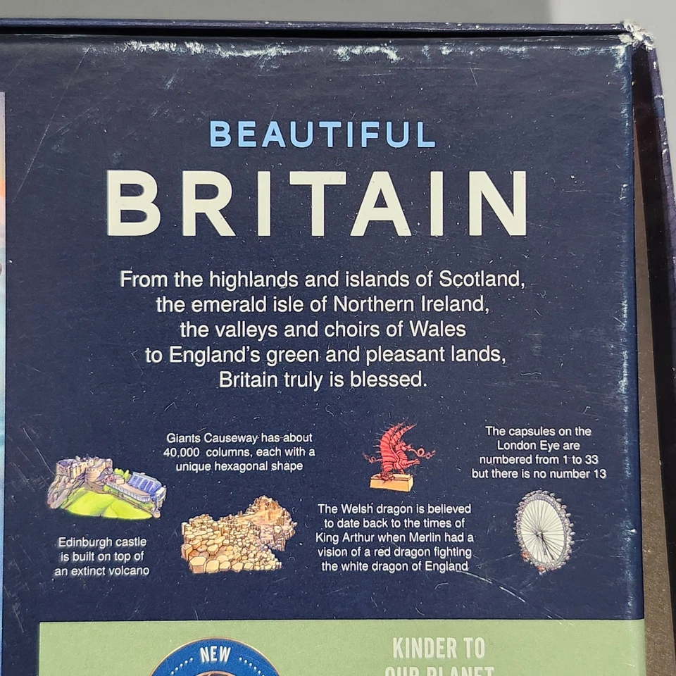 Quebra-cabeça Gibson linda Grã-Bretanha Reino Unido marcos Maria Rabinky arte 1000 peças - Imagem 3 de 4