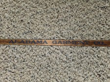 Vintage 1970s Alabama Garment Company,Yardstick,Casket Clothes,Funeral,Mortician