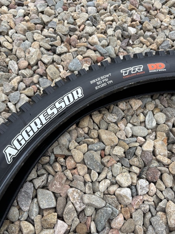 Maxxis Aggressor 29x2.5 WT Double Down DD Exo TR Mountain Bike Tire