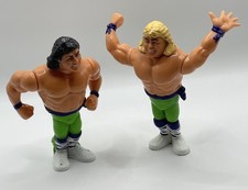 The Rockers WWF Hasbro Tag Team Figures Lot Michaels Jannetty 1991 Actions Work