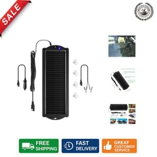 12V Solar Battery Trickle Charger with Lighter Plug: Eco-Friendly Power Solution