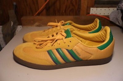 Adidas Samba LT Yellow Green Gum Size 12.5 Mens IE9165 OG 