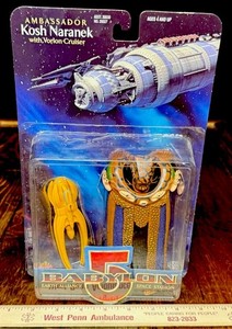 Babylon 5 Ambassador Kosh Naranek With Vorlon Cruiser 1997