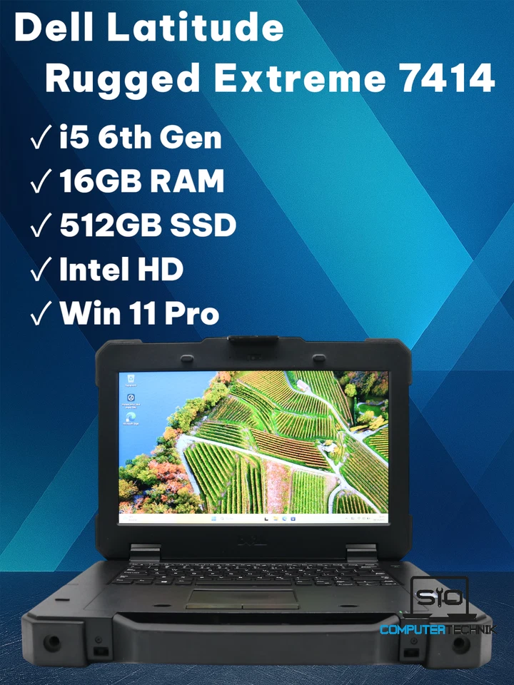 Dell Latitude Rugged Extreme 7414 i5-6300U 16GB RAM 512GB SSD 14″ FHD Touch #3