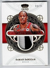 2022-23 Crown Royale DeMar DeRozan Knights of the Round Table #KRT-DMD /25