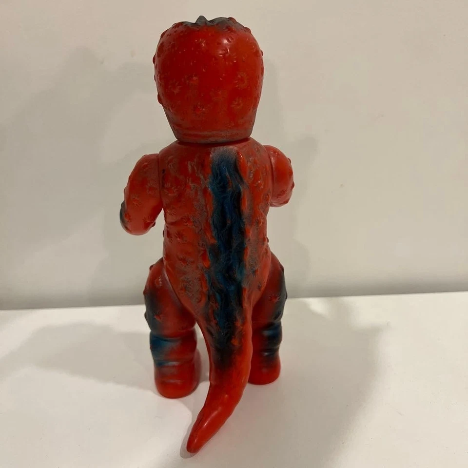 Vintage Minilla Sofubi Kaiju Figure Hiyoko Mark Showa Japan Godzilla Monster - Image 3 of 4