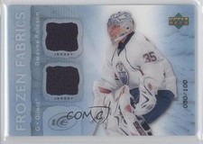 2007-08 Upper Deck Ice Frozen Fabrics PETG 50/100 Dwayne Roloson #DR 1x1