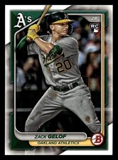 Zack Gelof 2024 Bowman #14 Oakland Athletics ROOKIE BUY10GET5FREE