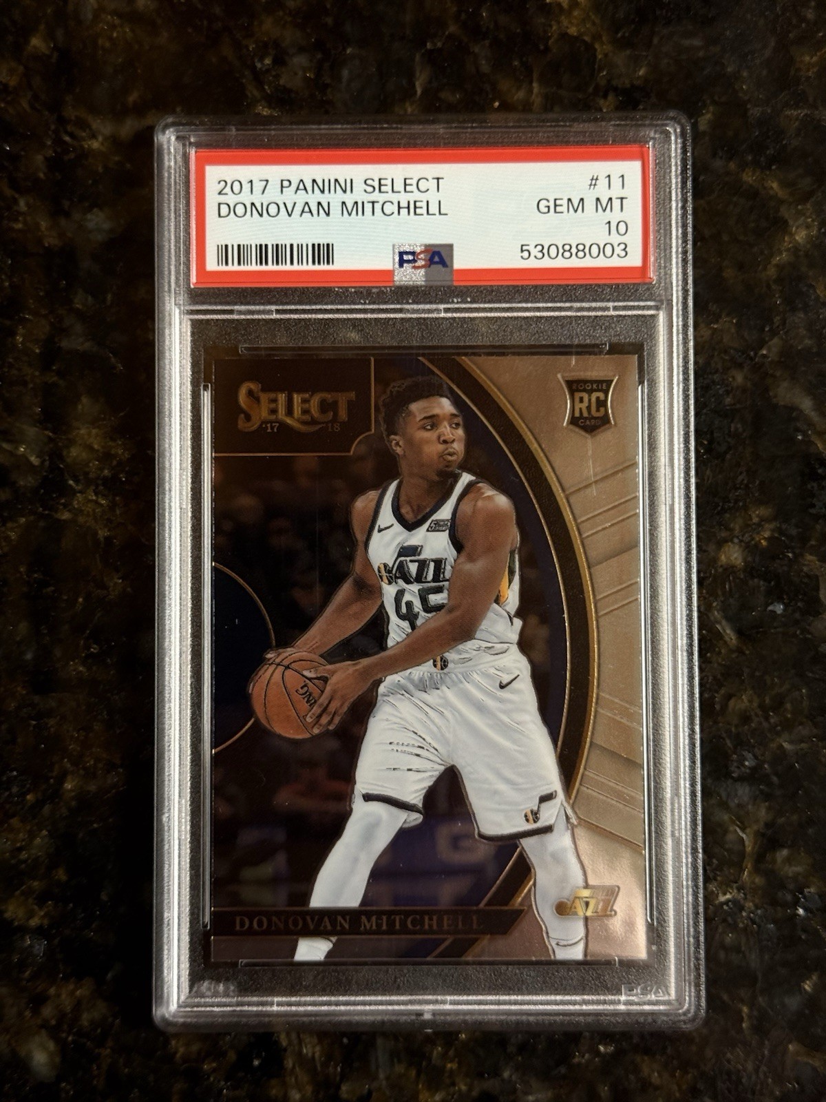 2017-18 Panini Select - Concourse Donovan Mitchell #11 (RC) Rookie Cleveland