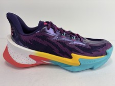 Under Armour Curry Serie 7 Curry World Tour 3027983-500 Para hombres Talla 11 NUEVO $160