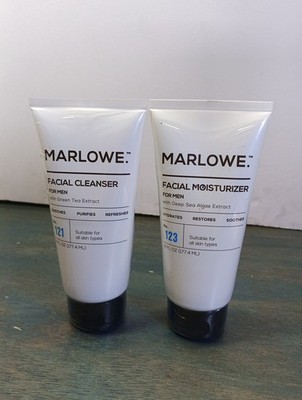 MARLOWE. Face Cleanser and Moisturizer Skin Care Duo, No. 121 Facial Cleanser