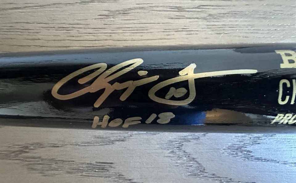 Chipper Jones Signed Rawlings Big Stick Bat w/HOF 18 Inscription & JSA COA - Image 4 of 4