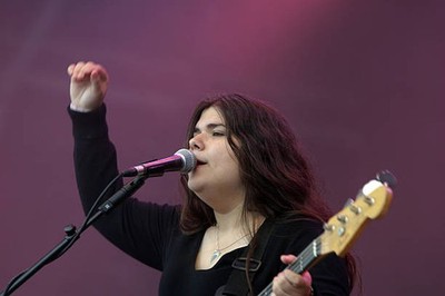 Michele Stodart of The Magic Numbers performs on the first day of - Old Photo 2