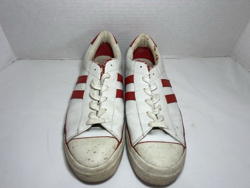 Vintage 1970s Pro Keds Mens sneakers 12 white/Red stripe Vintage Collectible - Picture 3 of 7