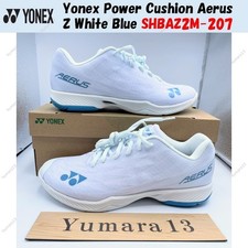 Yonex Power Cushion Aerus Z White Blue SHBAZ2M-207 Men's Size