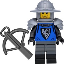 LEGO Castle Minifigure Falcon Knight / Mountain Fortress Black Falcon Soldier #104