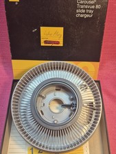 Kodak Carousel Transvue 80 Slide Tray B80T 35mm Projector Tray Lot of 3 w/ Box