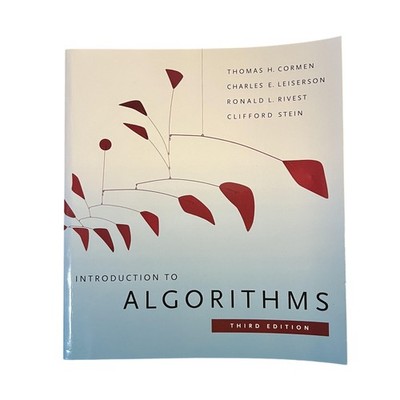 Introduction to Algorithms Cormen Third Edition Paperback MIT Press 2009