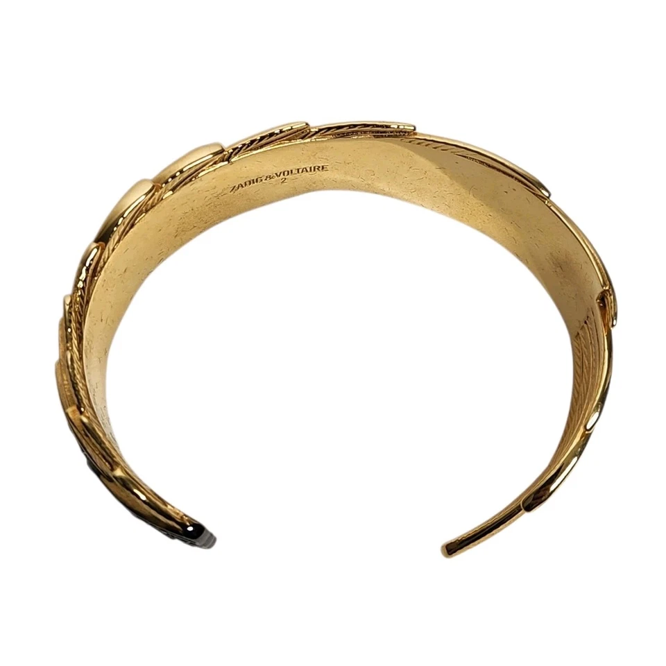 Zadig & Voltaire Rock Feather Spread Your Wings Bracelet - Image 3 of 4