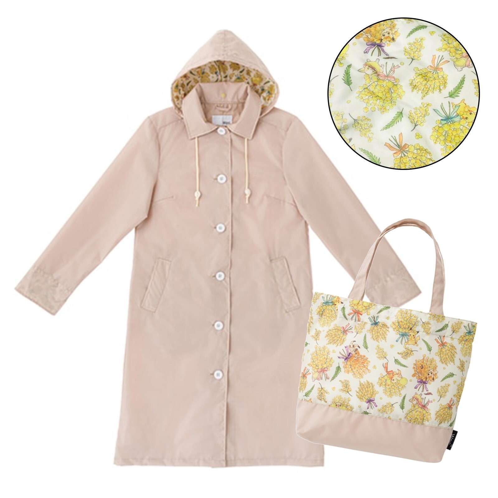 Pokemon Center Original Wpc. MIMOSA e POKÉMON impermeable bolsa de...