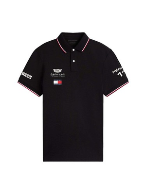 #ad Cadillac F1 Racing Sergio Perez #11 Polo Shirt Black $110.00