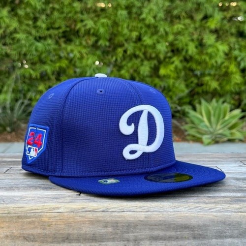 2024 MLB Spring Training Los Angeles Dodgers Fitted Hat New Era 59FIFTY On Field - Picture 6 of 6