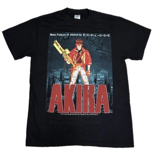 T-shirt Vintage AKIRA 1988 - Taille XL - Blanc - Coton - Occasion Parfait état