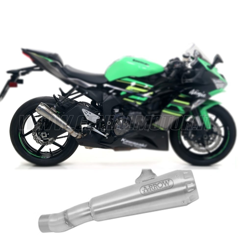 Approved Nichrom Arrow Exhaust Pro-Race/Inox KAWASAKI ZX-6R 636 2019 2020