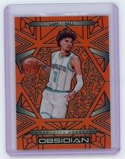 2024-25 Panini Obsidian Basketball #100 LAMELO BALL Orange /125