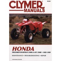 Honda TRX250R Fourtrax 250R ARC 250R (1985-1989) Quad Werkstatthandbuch Clymer