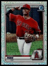 2020 Bowman Chrome #BCP-246 Kyren Paris Prospects Mojo Refractor