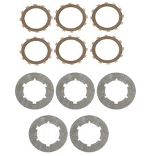 Pto Clutch Disc Plate Set (6) 105650a & (5) 159097a Fits Minneapolis Moline G750