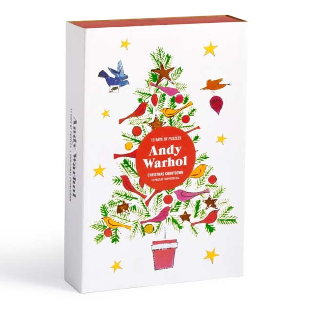 Andy Warhol 12 Days of Puzzles Christmas Countdown by Galison (Jigsaw)