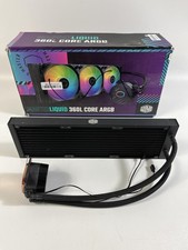 Cooler Master 360L Core AIO CPU Liquid Cooler – 360mm Radiator, 3X ARGB PWM